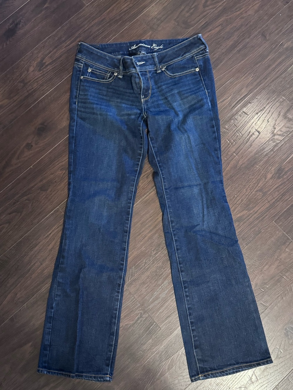 American Eagle Outfitters Dark Blue Bootcut Jeans